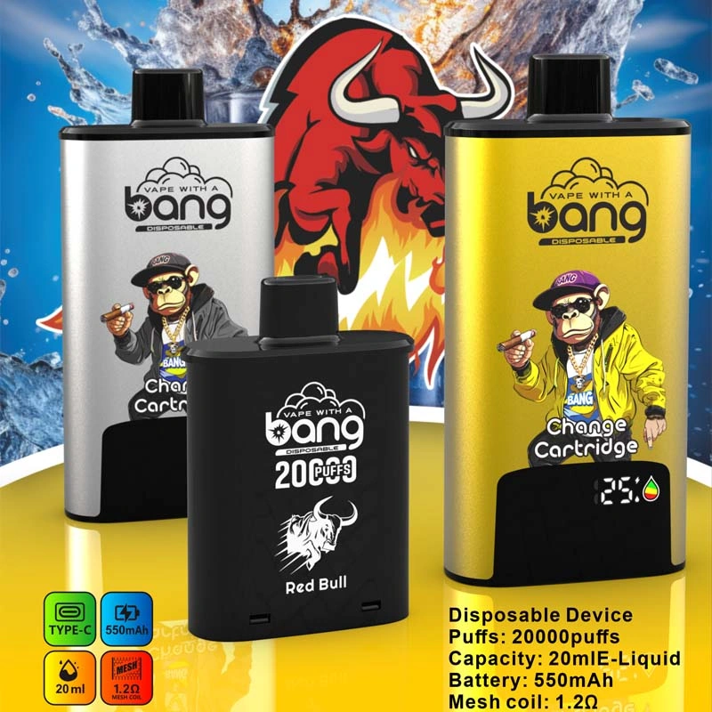 BANG 20K Puffs Change Cartridge Vape Red Bull BANG 20K Puffs Change Cartridge Vape Red Bull