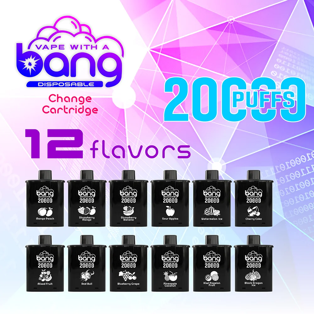 BANG 20K Puffs Change Cartridge Vape BANG 20K Puffs Change Cartridge Vape