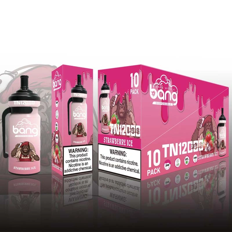 BANG Vape TN 12000 12K Puffs Stawberry Ice BANG Vape TN 12000 12K Puffs Stawberry Ice
