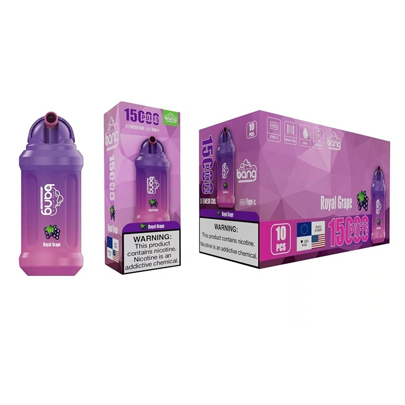 Bang 15K Puffs Vape Filp Design Royal Grape Bang 15K Puffs Vape Filp Design Royal Grape