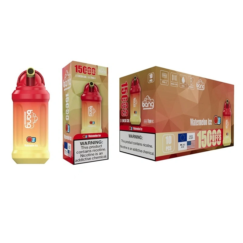 Bang 15K Puffs Vape Filp Design Watermelon lce Bang 15K Puffs Vape Filp Design Watermelon lce