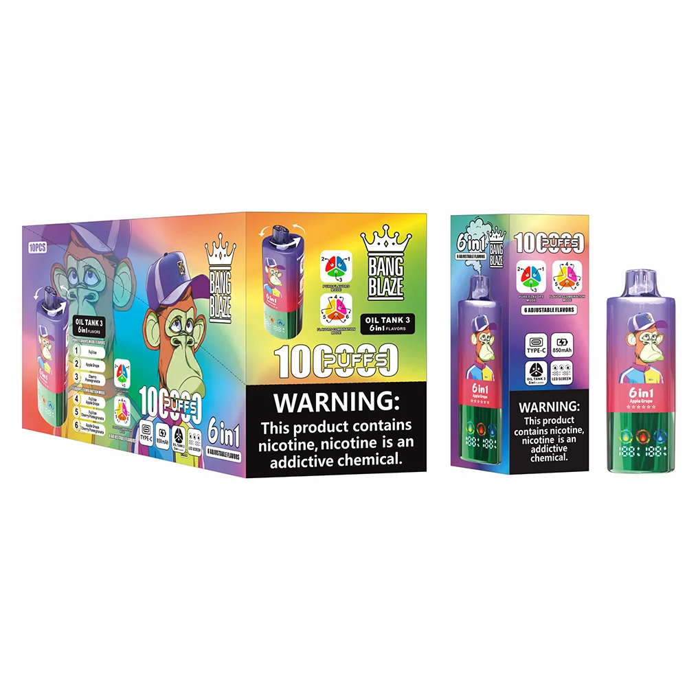 Bang-Blaze-100000-Puffs-6-in-1-Flavors-100K-Disposable-Vape-Fuji-Ice-and-Apple-Grape-and-Cherry-Pomegranate Bang-Blaze-100000-Puffs-6-in-1-Flavors-100K-Disposable-Vape-Fuji-Ice-and-Apple-Grape-and-Cherry-Pomegranate