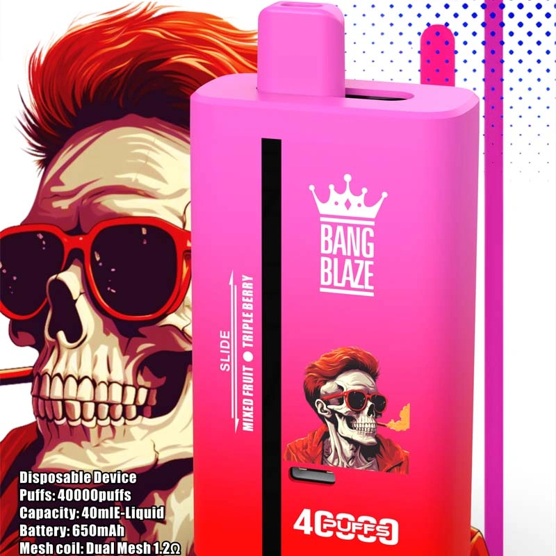 Bang Blaze 40K Puffs Dual Flavor Disposable Vape Mixed Fruit and Triple Berry Bang Blaze 40K Puffs Dual Flavor Disposable Vape Mixed Fruit and Triple Berry