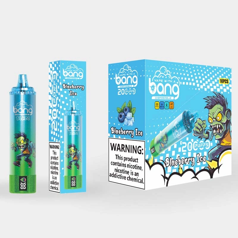 Bang Blaze Tornado 20K 20000 Puffs Vape Blueberry Ice Bang Blaze Tornado 20K 20000 Puffs Vape Blueberry Ice