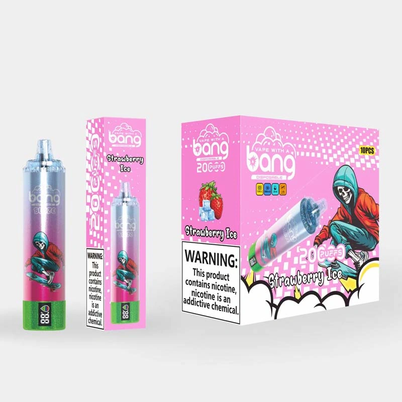 Bang Blaze Tornado 20K 20000 Puffs Vape Strawberry Ice Bang Blaze Tornado 20K 20000 Puffs Vape Strawberry Ice