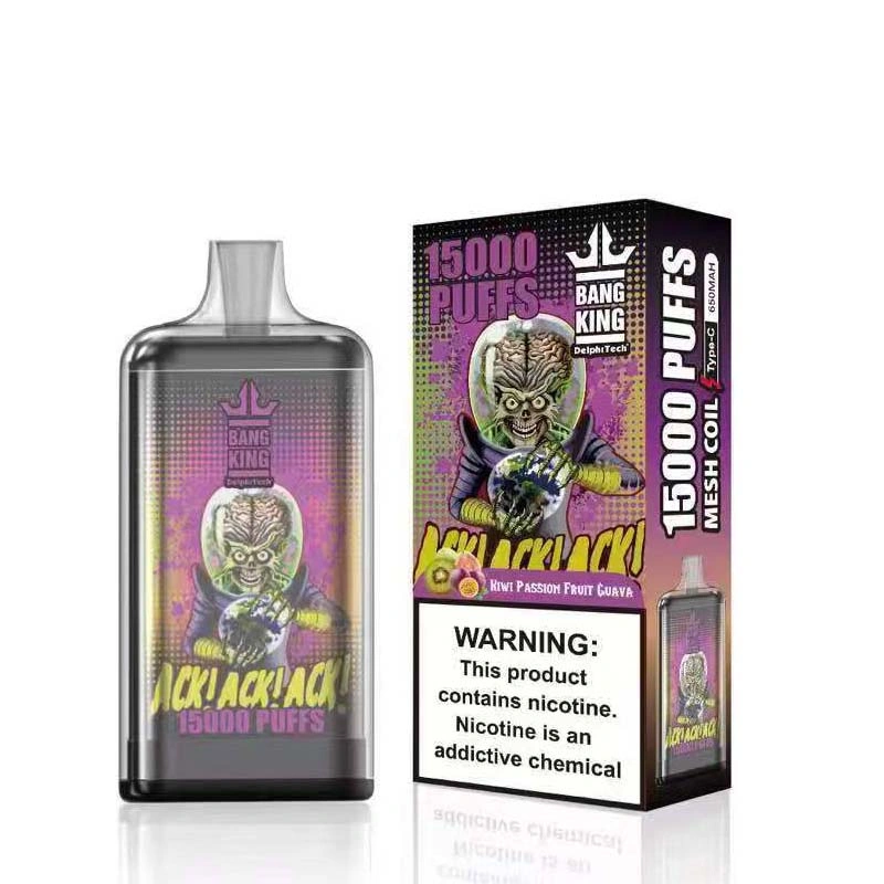 Bang King 15K 15000 Puffs Disposable Vape Kiwi Passion Fruit Guava Bang King 15K 15000 Puffs Disposable Vape Kiwi Passion Fruit Guava