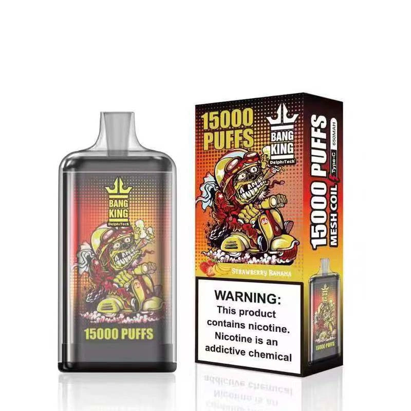 Bang King 15K 15000 Puffs Disposable Vape Strawberry Banana Bang King 15K 15000 Puffs Disposable Vape Strawberry Banana