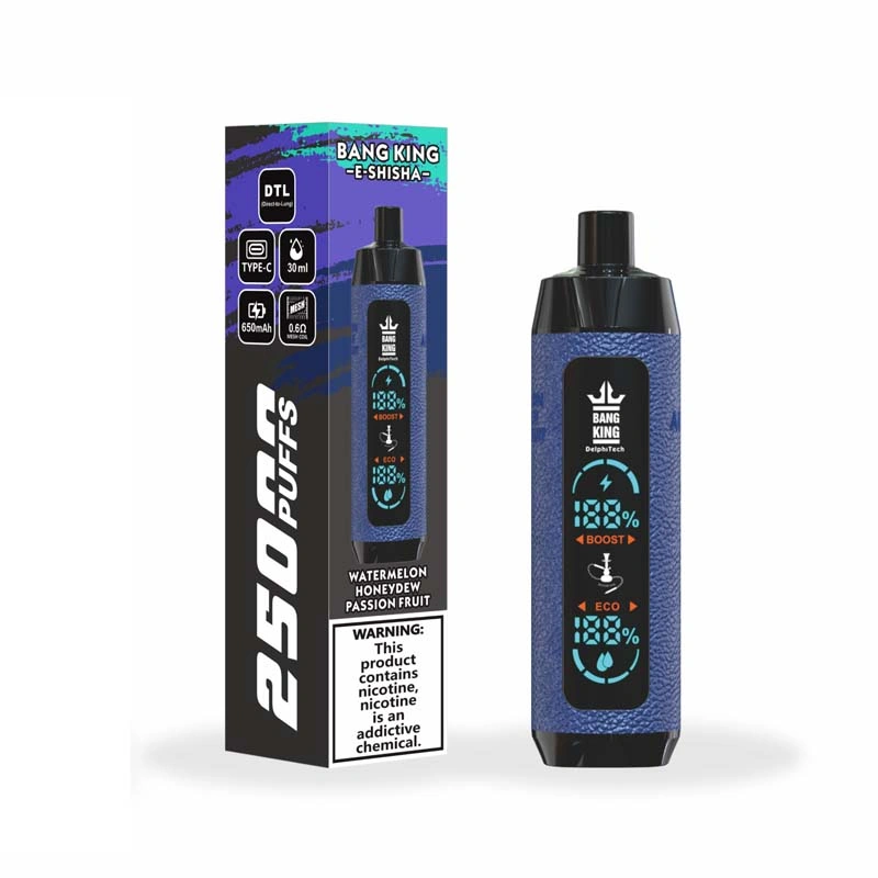 Bang King 25K Shisha 25000 Puffs Disposable Vape Watermelon Honeydew Passion Fruit Bang King 25K Shisha 25000 Puffs Disposable Vape Watermelon Honeydew Passion Fruit