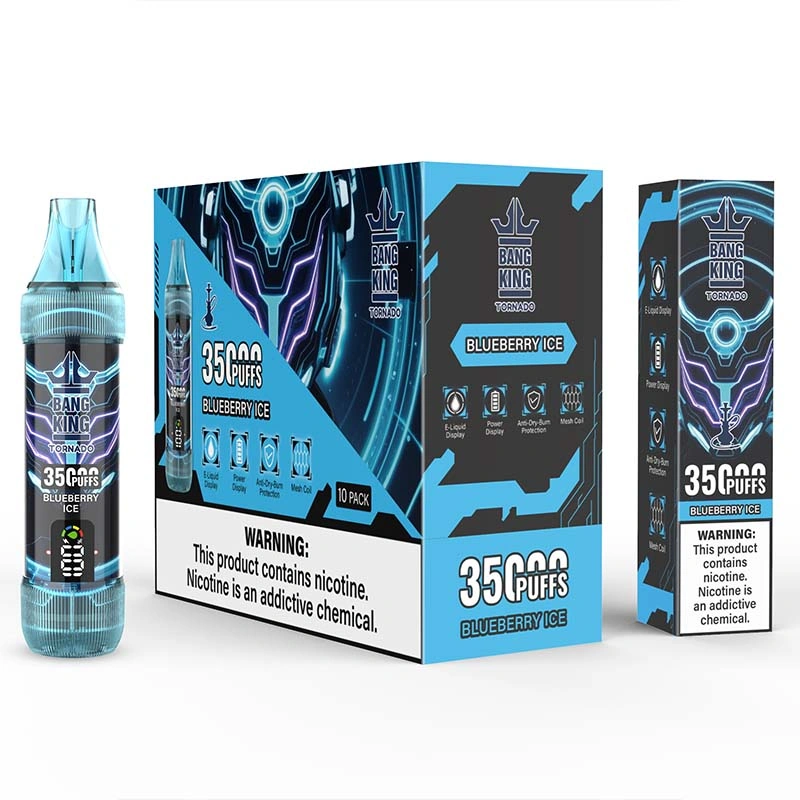 Bang King Tornado 35K Puffs 35000 Disposable Vape Blueberry Ice Bang King Tornado 35K Puffs 35000 Disposable Vape Blueberry Ice