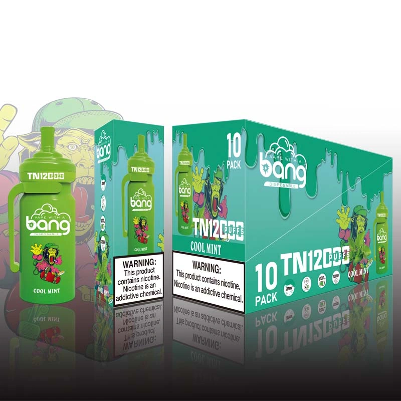 Bang Tn 12000 12k Puffs Disposable Vape Cool Mint Bang Tn 12000 12k Puffs Disposable Vape Cool Mint