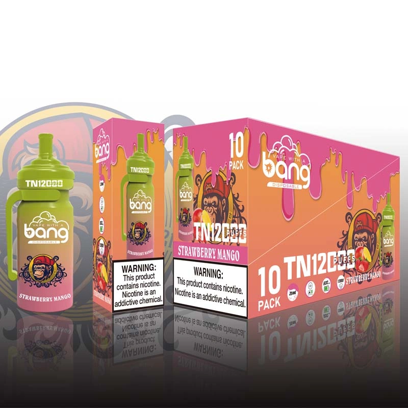 Bang Tn 12000 12k Puffs Disposable Vape Strawberry Mango Bang Tn 12000 12k Puffs Disposable Vape Strawberry Mango