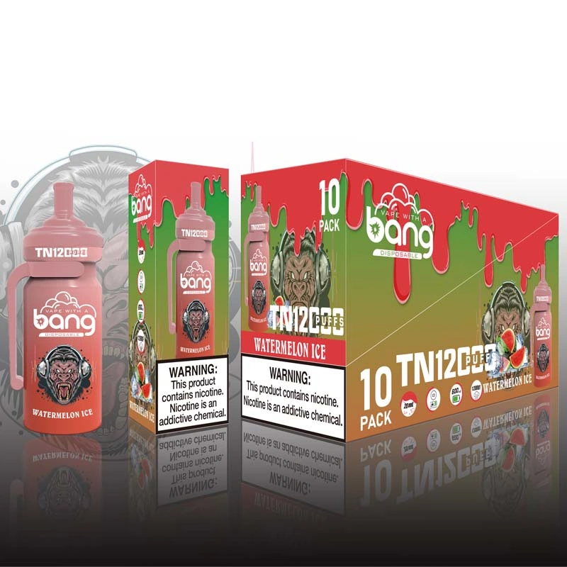Bang Tn 12000 12k Puffs Disposable Vape WATERMELON ICE Bang Tn 12000 12k Puffs Disposable Vape WATERMELON ICE
