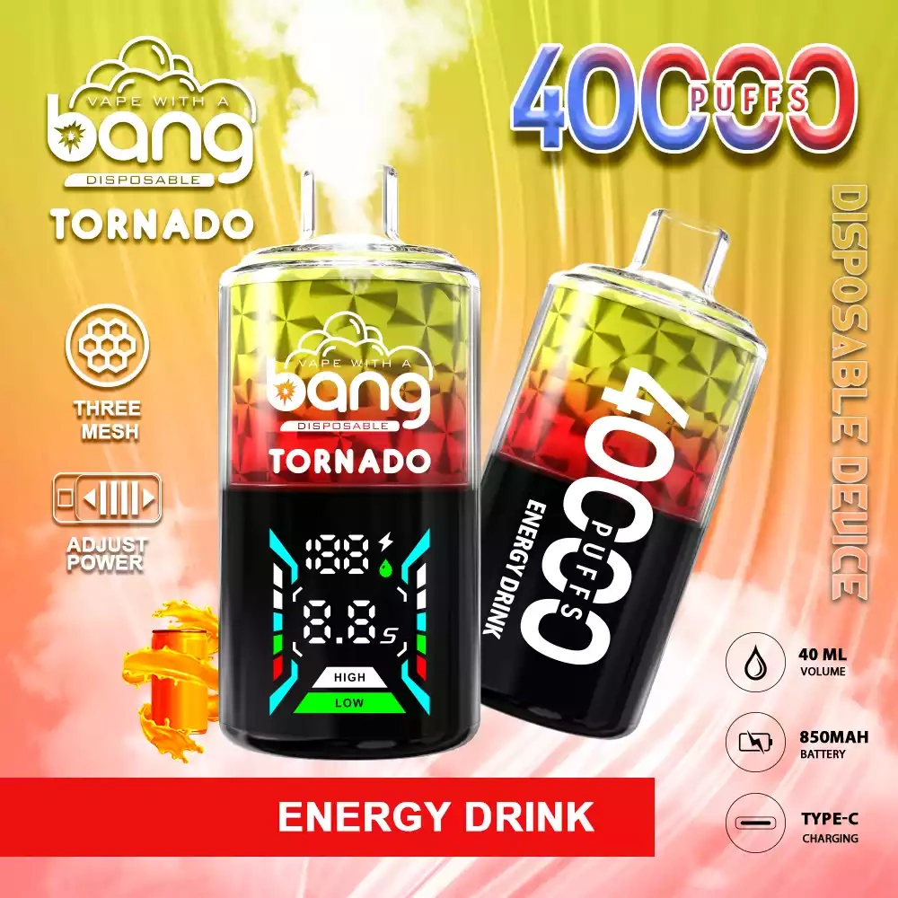 Bang Tornado 40K 40000 Puffs ENERGY DRINK Bang Tornado 40K 40000 Puffs ENERGY DRINK