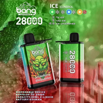 Bang Vape 28K 28000 Puffs Adjustable Ice Level