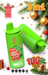 Bang King 100K Puffs Vape 12 Flavors Per Christmas Gift Box 3-in-1 Flavor Vape