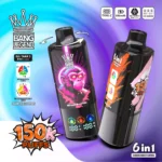 Bang Legend 150K Puffs Vape Peach Ice & Mango Peach & Blueberry Peach (2)