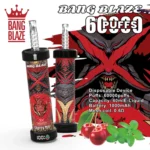 Bang Blaze 60K Puffs Disposable Vape Type-C Charging Hookah Vape Passion Fruit