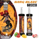 Bang Blaze 60K Puffs Disposable Vape Type-C Charging Hookah Vape Passion Fruit