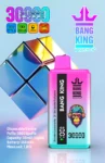 Bang King 30K Vape Dual Flavor 30000 Puffs Vape Smart Screen EU Warehouse Shipping Strawberry Kiwi & Sour Apple Raspberry