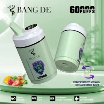 BANG DE 60K Vape 3 in 1 Flavors Strawberry Mango & Strawberry Kiwi