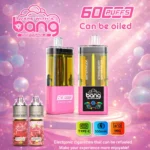 Bang Vape Refillable 60K Vape 2in1 Flavors Watermelon Cherry & Cherry Cola